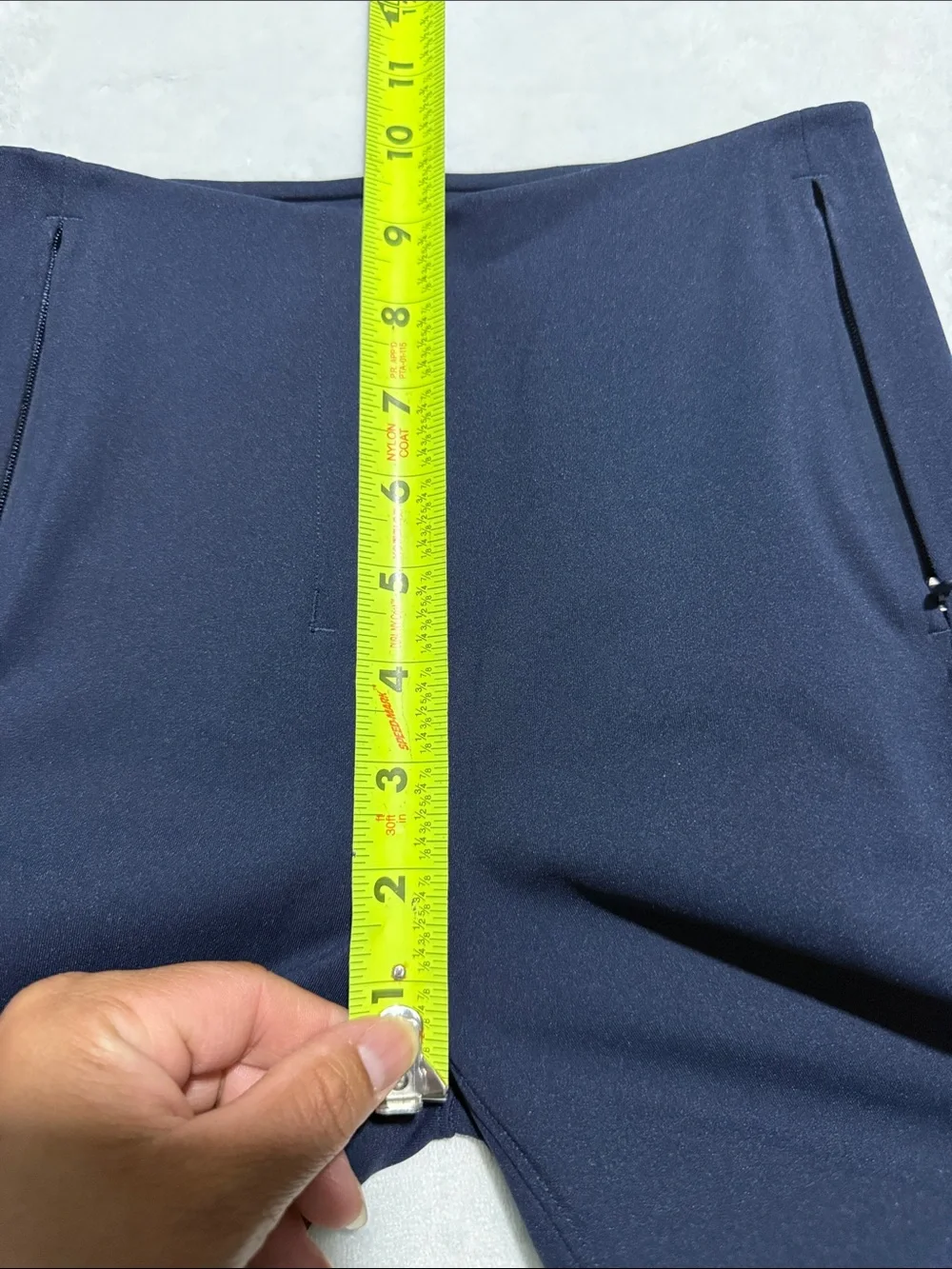 lululemon athletica smooth-fit pull-on high-rise pants color navy
